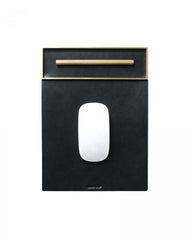 Vegan leather mousepad