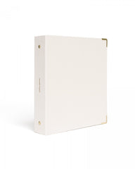 Pearl backcloth mini 3 ring binder