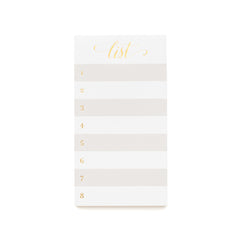 List, Grey