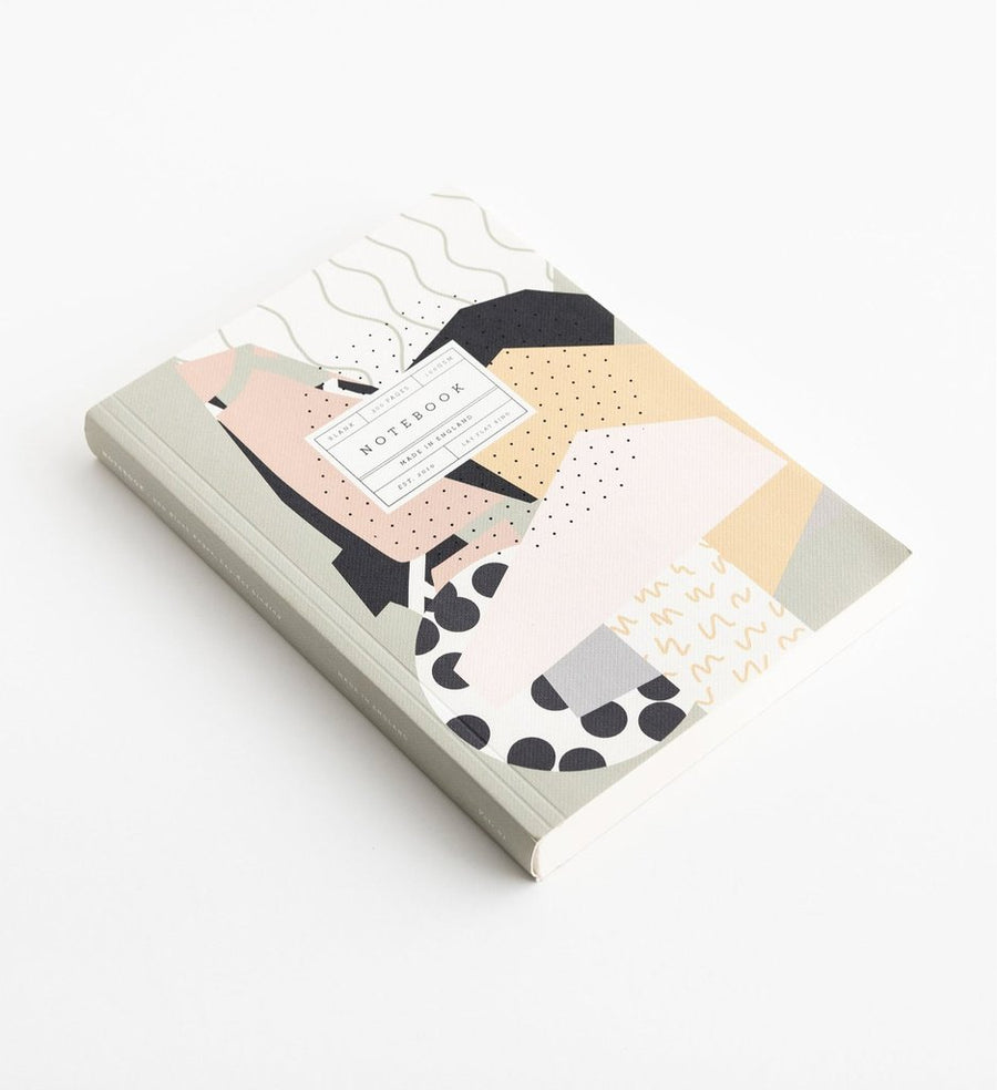 A5 Graphic print notebook